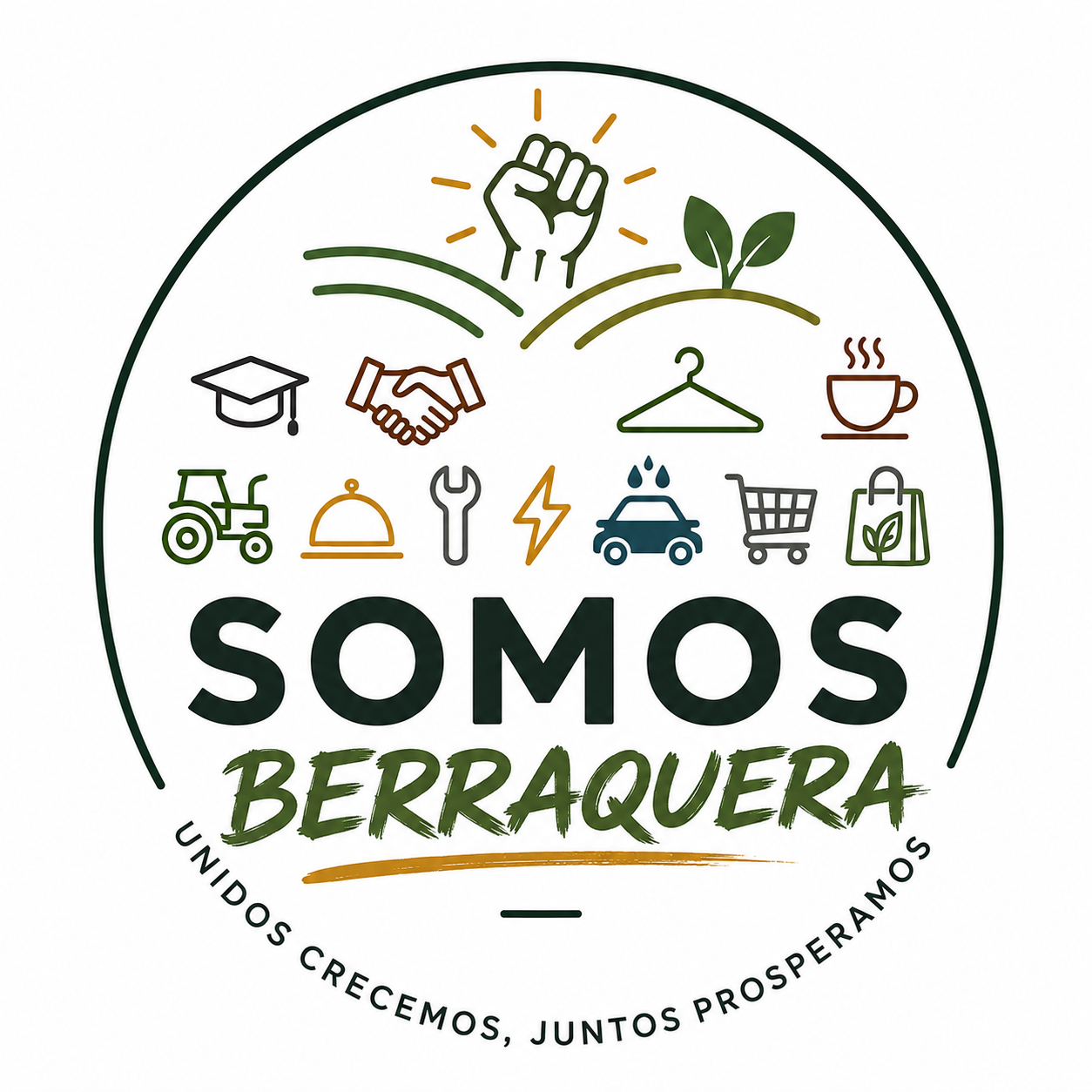 Somos Berraquera Logo